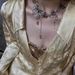 Butterfly Tassel Necklace Retro Double Layer Tiger Eye Stone Necklace Light Luxury Niche Design Temperament Hot Girl Collar_ipsvogv.com