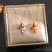 Small Niche Design, Light Luxury, Pink Diamond, Heart-shaped Tassel, Collarbone Chain, Sweet Cool Style, Exquisite_ipsvogv.com