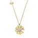 Internet Celebrity Instagram Daisy Titanium Steel Necklace, Female Niche Design, Cool And Versatile Collarbone Chain_ipsvogv.com