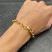 Chaoxuan Cro Heart Gold Letter Bracelet For Men And Women, Internet Celebrity Trendy Brand, Niche Men's Bold Cross_ipsvogv.com