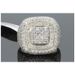 Rongyu's New Diamond Plated Ring With Color Separation Micro Inlaid Men's And Women's Rings_ipsvogv.com