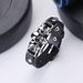Personalized PU Punk Skull Men's Leather Bracelet_ipsvogv.com