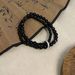 New Safety Buckle Bead Double Layered Bracelet With Niche Design, Artistic Chinese Style Bracelet, Cool And Refreshing_ipsvogv.com