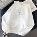 Women's Clothing autumn and winter new style hooded sweatshirt for women plus velvet student loose casual couple long sleeved tops for women_ipsvogv.com