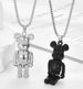 the Same Type Of Four Limbs Movable Violent Bear Men's Necklace Lovers Hip Hop Personality Long Sweater Chain_ipsvogv.com