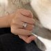 Sparkling And Sparkling Zircon Ring With Water Droplets, Light Luxury Temperament, Niche Opening Ring, Adjustable High_ipsvogv.com
