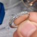 Cao Shi's New With Full Diamond, Three Rows Of Zircon, Couple's Ring Design, Layered Ring, Ins Trend_ipsvogv.com