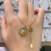 Twelve Zodiac Necklace Women's Titanium Steel 2024 Dragon New Year Gift For Girlfriend_ipsvogv.com