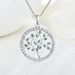 Fashion Ing S Green Zircon Tree Of Life Pendant Necklace Foreign Trade Cross Border Sier Jewelry Processing_ipsvogv.com