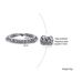 Men's Titanium Steel Double Layer Chain Bracelet Fashion Accessories Mixed Batch BR-590S_ipsvogv.com