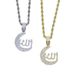 Instagram New Hip Hop Zircon Pendant With Full Diamond Moon Necklace_ipsvogv.com