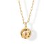 Hot Selling Light Luxury Fashion High End Key Pendant Necklace For Women Design Brass Real Gold Electroplated Necklace_ipsvogv.com