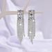 Unisex Hot Selling Personalized Full Diamond Water Drop Tassel Earrings Girls Nightclub Style Super Flash Water Diamond Earrings_ipsvogv.com