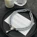French Style Diamond Flower Water Drop Pearl Double Necklace Fashionable Light Luxury High End Clavicle Chain Retro Personality Necklace_ipsvogv.com