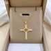 】 Love 【 Cross Light Luxury Charm Gorgeous Full Diamond Necklace Women's Versatile Clavicle Chain Titanium Steel 【 】_ipsvogv.com