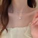 French Style Simple Irregular Pearl Necklace For Women With A Light Luxury And High-end Feel, Niche Design, Double-layer_ipsvogv.com