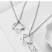 Wang Yibo's same necklace geometric pendant men's fashion hip hop light luxury niche design sense women's fashion brand versatile accessories_ipsvogv.com