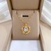 【 Titanium Steel 】 Micro inlaid Necklace Earring Set Light Luxury Love Flower Personalized Temperament Banquet Earrings_ipsvogv.com