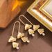 Fashionable, Light Luxury, Cool Style, Metal Leaf Tassel Ear, Women's High-end Sense, Fashionable Silver Needle_ipsvogv.com