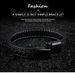 Hot Selling Leather Braided Rope Korean Style Men's Woven Bracelet_ipsvogv.com