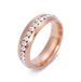 Explosive Stainless Steel Weight Reducing Ring Couple Ring Single Row Point Diamond Stainless Steel Inlaid Diamond Ring_ipsvogv.com