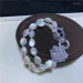Link Bracele Leopard Design Clasp Keshi Pearl Bracelet Natural Freshwater Double Strand Jewelry Fashion Girlfriend_ipsvogv.com