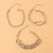 Jewelry Fashion Gold Cuban Chain Full Diamond Multi Layer Bracelet Bracelet_ipsvogv.com