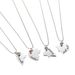 Hot Selling Best Friend Forever&Ever Heartbreak Splicing 4 Set Necklace Accessories_ipsvogv.com