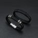 New Hot-Selling Jewelry Men's Leather Cord Alloy Magnetic Clasp Punk Bracelet_ipsvogv.com