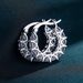 Fashionable and high end earrings for women, French style, fully inlaid with zircon lace, UU shaped earrings, versatile earrings, best selling_ipsvogv.com
