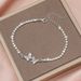 Pull Up Bracelet Butterfly Light Luxury Full Versatile Handmade For Women Fashion Niche Water Diamond Jewelry_ipsvogv.com