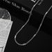 European And American Simple Square Pearl Cylinder Titanium Steel Boys Simple Necklace Trend Personality Hip Hop Whip Chain Does Not Fade_ipsvogv.com