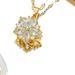 Super Flash Sunflower Zircon Daisy Necklace Women's Simple Exquisite Pendant Clavicle Chain Live Jewelry_ipsvogv.com