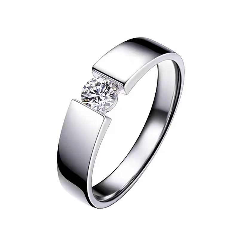 Hot Sale Domineering And Noble Smooth Ring Classic Fashion Men's Ring Jewelry_ipsvogv.com