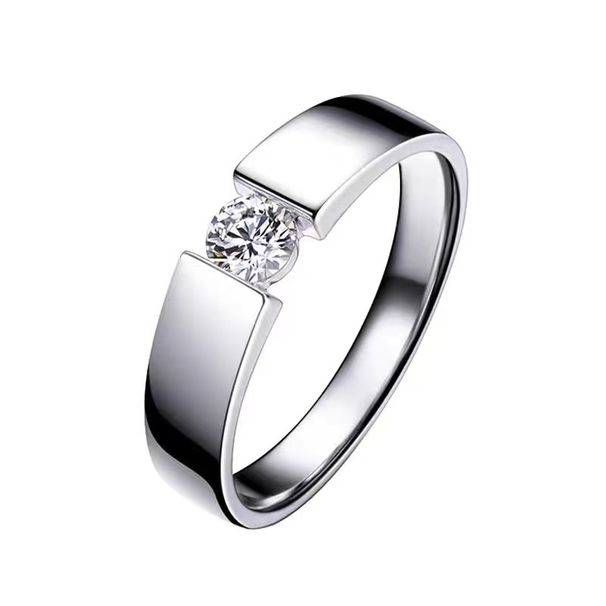 Hot Sale Domineering And Noble Smooth Ring Classic Fashion Men's Ring Jewelry_ipsvogv.com