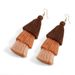 Handmade tassel earrings for women retro ethnic style long earrings Bohemian personality earrings jewelry earrings_ipsvogv.com