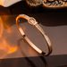 Designer Titanium Steel Bracelet With Zircon Shining Personalized Fashion Bracelet For Women_ipsvogv.com