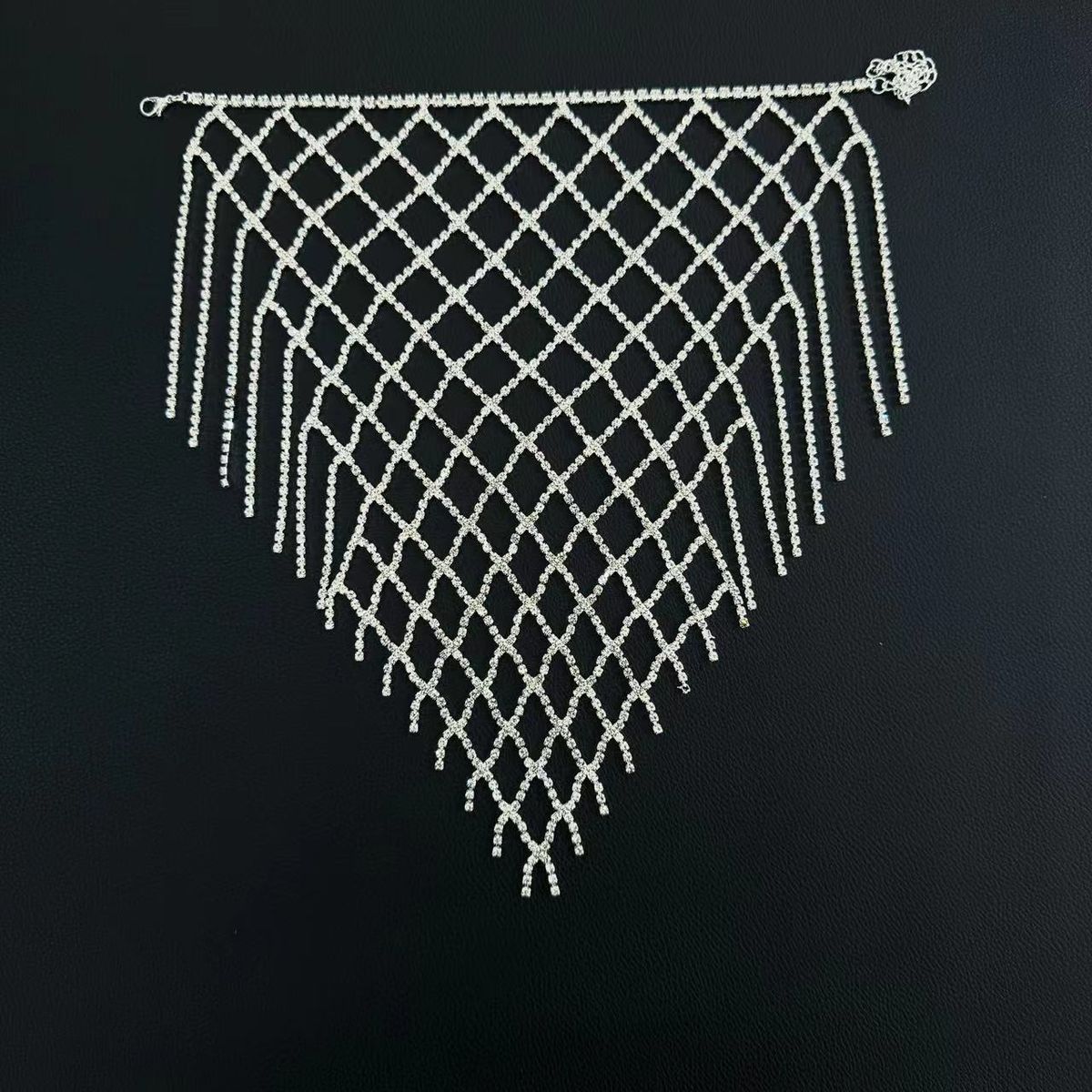 Anklet accessories Sexy full diamond mesh hollow multi layer fashionable rhinestone anklet Anklet_ipsvogv.com