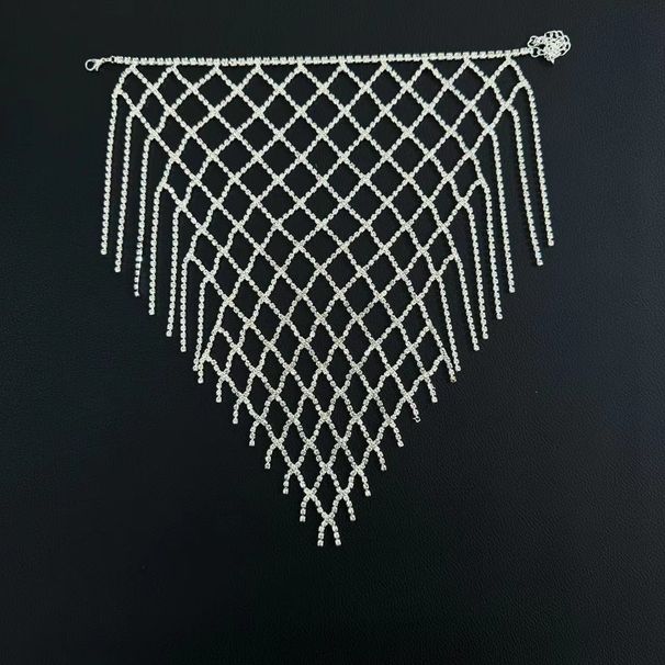 Anklet accessories Sexy full diamond mesh hollow multi layer fashionable rhinestone anklet Anklet_ipsvogv.com