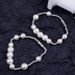 The Latest Batch Of Trendy Hip Hop Simple And Versatile Personality Handmade Pearl Couple Bracelet Light Luxury Exquisite_ipsvogv.com