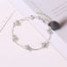 niche double layer anklets Shambhala diamond ball crystal anklets for women Multi layer simple alloy beach foot ornaments_ipsvogv.com