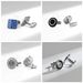 Dai Li Men's Business Banquet Enamel Cufflinks French Patch Copper Cuffs High End Round Haoshi Cuff Nails Light Luxury_ipsvogv.com