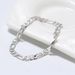 Unisex Jewelry Fashion Level Popular S925 Sterling Silver Bracelet Figaro Bracelet Hip Hop Mother And Child Chain Personality Factory Direct_ipsvogv.com