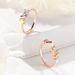 Fashionable Mother's Day Rectangular 12 Birthstone Ring Personalized For December_ipsvogv.com