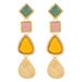 E13005ZA Same Style Fashionable Resin Geometric Summer New Irregular Design Earrings_ipsvogv.com