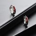 Red Venom Earrings For Men, Light Luxury, Niche Temperament, Irregular Texture Earrings, Personalized High-end_ipsvogv.com