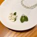 Summer fresh asymmetrical flower earrings for women silver needle simple earrings earrings niche design_ipsvogv.com