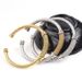 Bangles Cable Rope Open Bracelet Stainless Steel Rope C Type Adjustment Unisex Style_ipsvogv.com