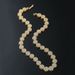 Men's exaggerated full smiling face, gold diamond Cuban chain acc, nightclub personality punk style necklace_ipsvogv.com