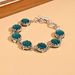 Blue Light Abalone Bracelet, Fashionable Ethnic Style, Adjustable And Versatile Boutique Shell Bracelet_ipsvogv.com
